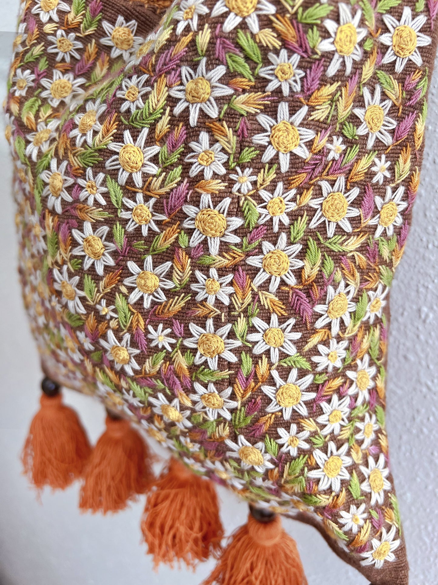 Handmade bag | Small Wristbag | Hand Stitching | Hand embroidery