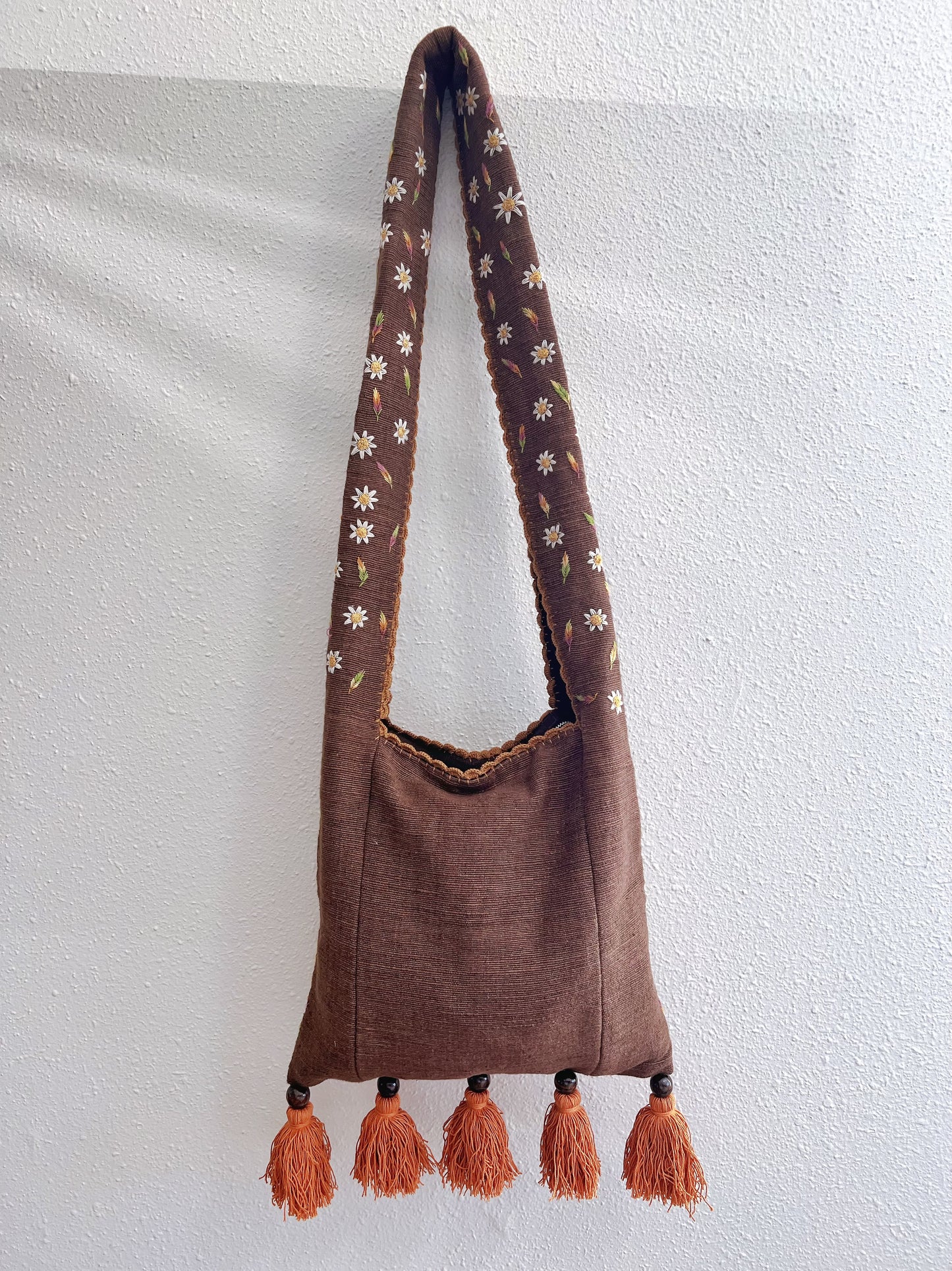 Handmade bag | Small Wristbag | Hand Stitching | Hand embroidery